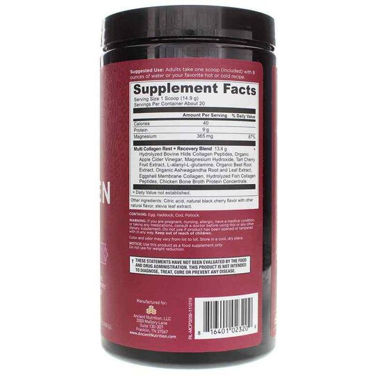 Multi Collagen Protein Powder Plus, ANN